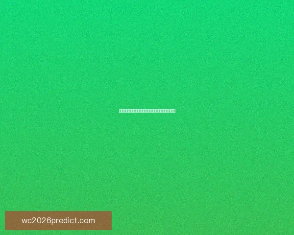 世界杯胜负预测分析精准技巧助你轻松赢得竞猜大奖